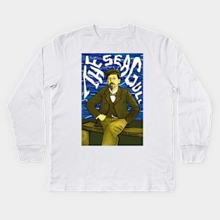 Anton Pavlovich Chekhov – The Seagull Kids Long Sleeve T-Shirt